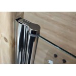 OVER 80 Čiré Sprchové dveře dvoukřídlé