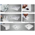 ROCKY čtvrtkruh 90x90 Krycí panel k vaničce