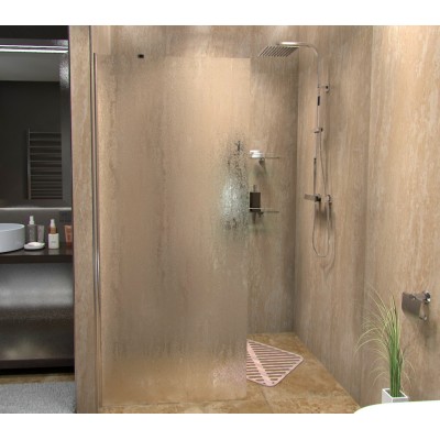 Alfa 80 Grape Pevná sprchová zástěna - walk-in