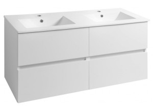 PANEDA umyvadlová skříňka 119x55x45,2cm, bílá