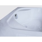 POINT SAP 80 Clear Čtvrtkruhový sprchový kout s vysokou vaničkou