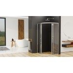 POINT 90x90 Clear Čtvrtkruhová sprchová zástěna