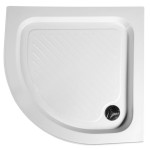 POINT AQUA 90 Grape Čtvrtkruhový sprchový kout s akrylátovou vaničkou a sifonem ZDARMA