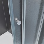 POINT AS LOR 100x80 Grape Pravý Asymetrický sprchový kout s akrylátovou vaničkou