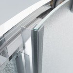 POINT AS LOR 100x80 Grape Pravý Asymetrický sprchový kout s akrylátovou vaničkou