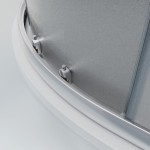 POINT AS 100x80/170 Grape Asymetrická sprchová zástěna