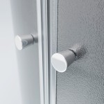 POINT AS ROCKY 120x80 Grape Levý Asymetrický sprchový kout s mramorovou vaničkou