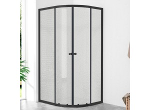 POINT AS BLACK 120x80 Grape Asymetrická sprchová zástěna