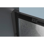 POINT BLACK LOR 90 Grape Čtvrtkruhový sprchový kout s akrylátovou vaničkou