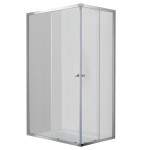POINT 90x80 Clear Obdélníková sprchová zástěna