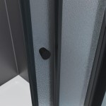 POINT BLACK ROCKY 100x80 Grape Obdélníkový sprchový kout s mramorovou vaničkou