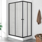 POINT BLACK LOR 120x80 Grape Obdélníkový sprchový kout s akrylátovou vaničkou