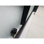 POINT BLACK ROCKY 90x80 Grape Obdélníkový sprchový kout s mramorovou vaničkou