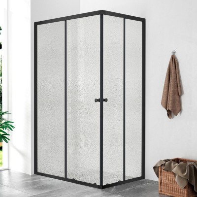 POINT BLACK 90x80 Grape Obdélníková sprchová zástěna