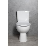 JOSE WC kombi, dvojtlačítko 3/6l, zadní odpad, bílá