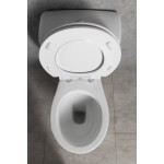 JOSE WC kombi, dvojtlačítko 3/6l, zadní odpad, bílá