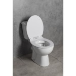 JOSE WC kombi, dvojtlačítko 3/6l, zadní odpad, bílá