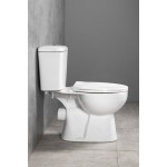 JOSE WC kombi, dvojtlačítko 3/6l, zadní odpad, bílá