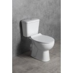 JOSE WC kombi, dvojtlačítko 3/6l, zadní odpad, bílá