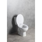 MANUEL WC kombi, dvojtlačítko 3/6l, spodní odpad, bílá