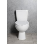 MANUEL WC kombi, dvojtlačítko 3/6l, spodní odpad, bílá