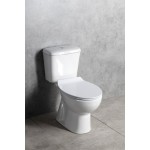 MANUEL WC kombi, dvojtlačítko 3/6l, spodní odpad, bílá