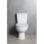 MANUEL WC kombi, dvojtlačítko 3/6l, spodní odpad, bílá