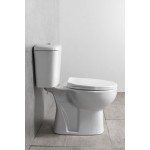 MANUEL WC kombi, dvojtlačítko 3/6l, spodní odpad, bílá