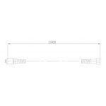 SPY podomítkový sprchový set s pákovou baterií, 2 výstupy, chrom