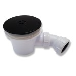 SIFON vaničkový 90, černá mat