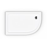 ROCKY 100x80x3 čtvrtkruhová mramorová vanička levá