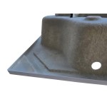 SAP AS 100x80 Pravá Sprchová vanička hluboká