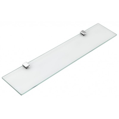 SAMBA skleněná police 50 cm, chrom