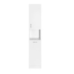 SIMPLEX ECO vysoká skříňka s košem na prádlo 30x180x30cm