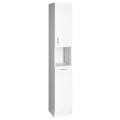 SIMPLEX ECO vysoká skříňka s košem na prádlo 30x180x30cm