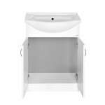 SIMPLEX ECO 65 umyvadlová skříňka včetně umyvadla 63x83,5x30,7cm