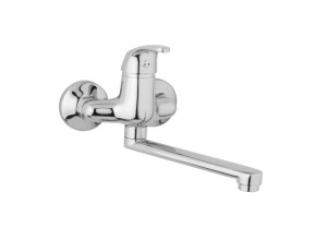 A10 30 00/100 Slim Dřezová nástěnná baterie, ramínko ploché 200 mm