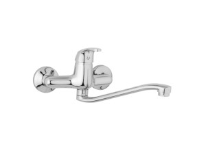 A10 35 20/150 Slim Dřezová nástěnná baterie, ramínko ploché S 250 mm