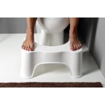 Podstavec k toaletě, 39x22x17cm, bílá