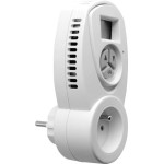 Termostat s časovačem, bílá