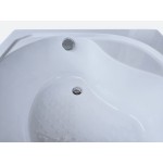 SAP 80 Sprchová vanička čtvrtkruhová hluboká