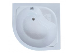 SAP 90 Sprchová vanička čtvrtkruhová hluboká