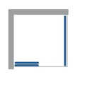 TERA COMBI 135x80 Čiré Sprchová zástěna obdélníková