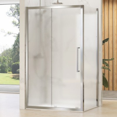 TERA COMBI 135x100 Grape Sprchová zástěna obdélníková