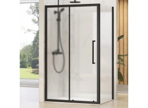 TERA Black COMBI 145x70 Grape Sprchová zástěna obdélníková