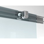 TERA COMBI 150x80 Grape Sprchová zástěna obdélníková