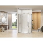 TERA COMBI 100x80 Grape Sprchová zástěna obdélníková