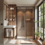 TERA Black 100-105 Čiré Sprchové dveře posuvné