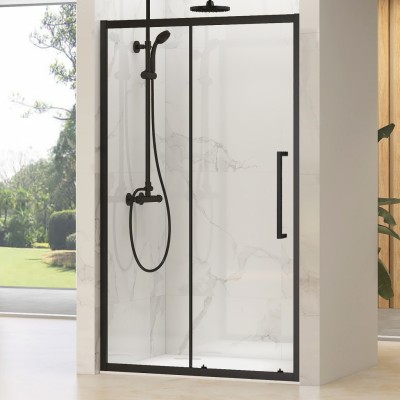 TERA Black 100-105 Čiré Sprchové dveře posuvné