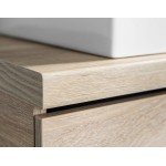 VEGA deska pod umyvadlo 97,5x45cm, dub platin